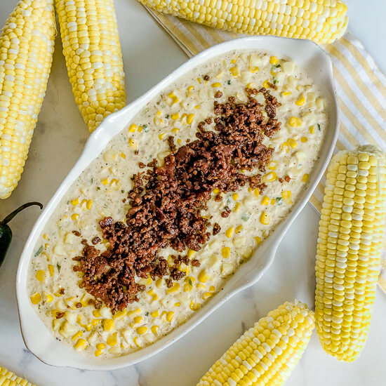 Easy Cream Skillet Corn
