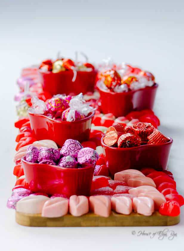 Colorful Valentine's Table 