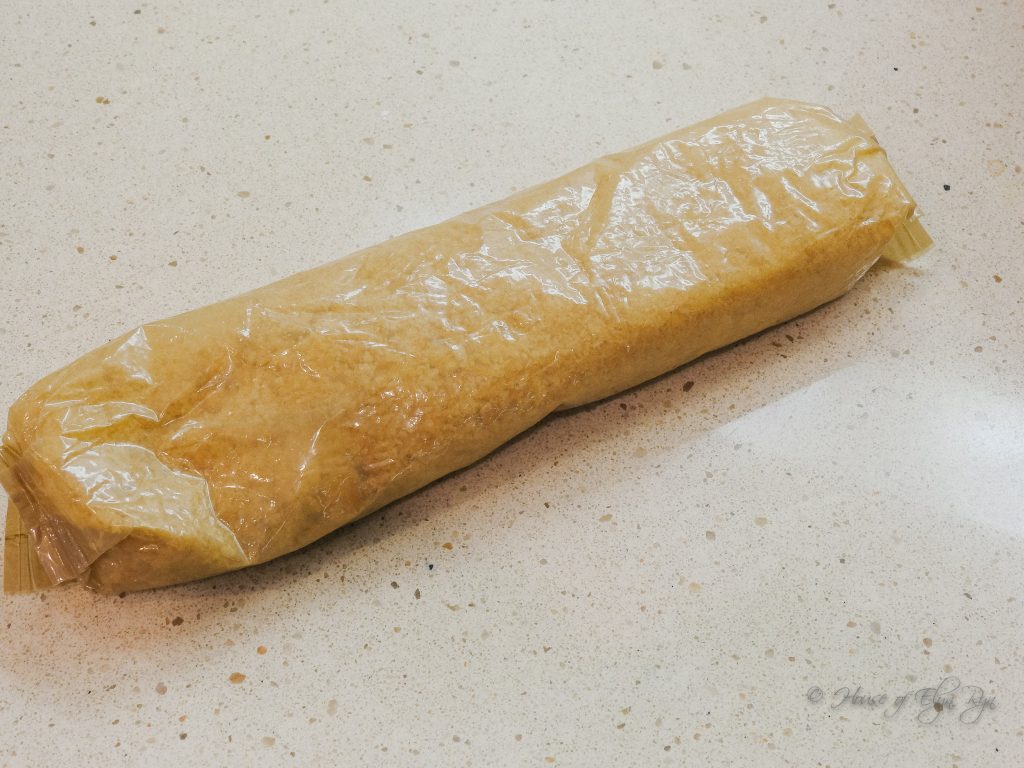 Crackers crushed in their sleeve