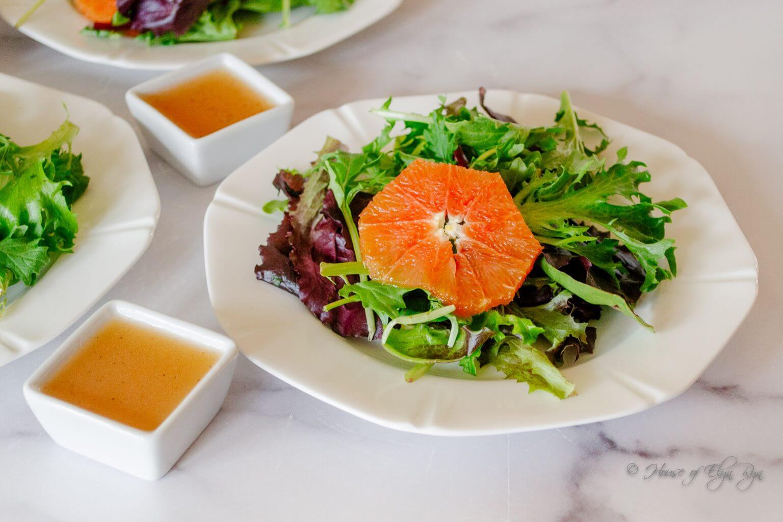 Grapefruit Vinaigrette Dressing The House of Elyn Ryn