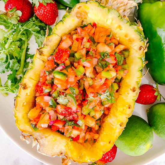 Strawberry Pineapple Salsa