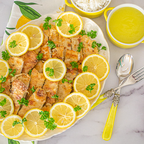 Chinese-Style Lemon Chicken