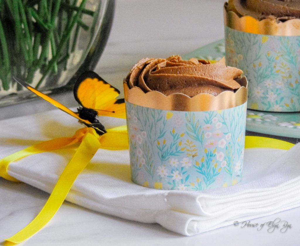 Chocolate Almond Cupcakes
