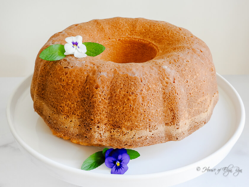 Buttermilk Almond Pound Cake