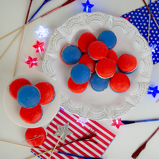 How to Make Patriotic Macarons