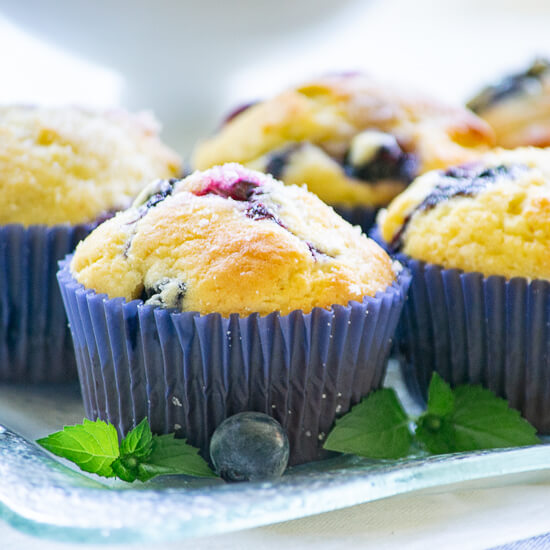 Blueberry Cookie Pudding