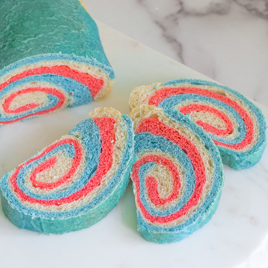 Red, White and Blue Bread