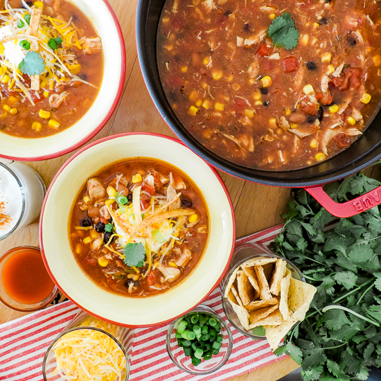 Chicken Taco Soup