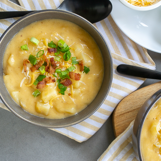 Potato Soup with Wine