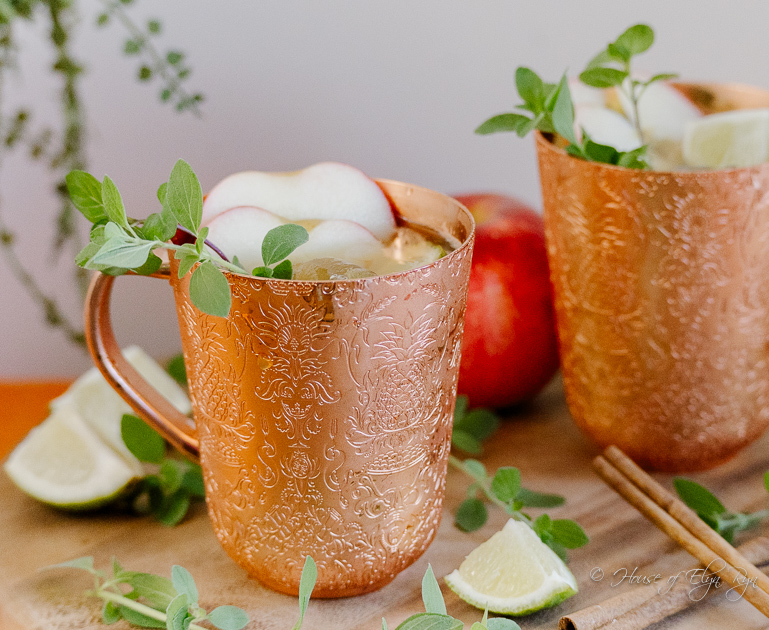 Cinnamon Apple Moscow Mule