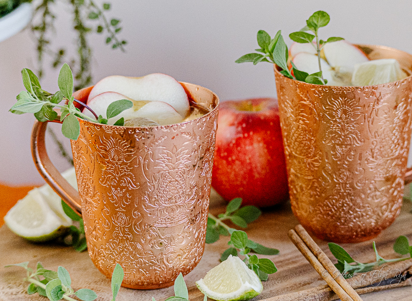 Cinnamon Apple Moscow Mule