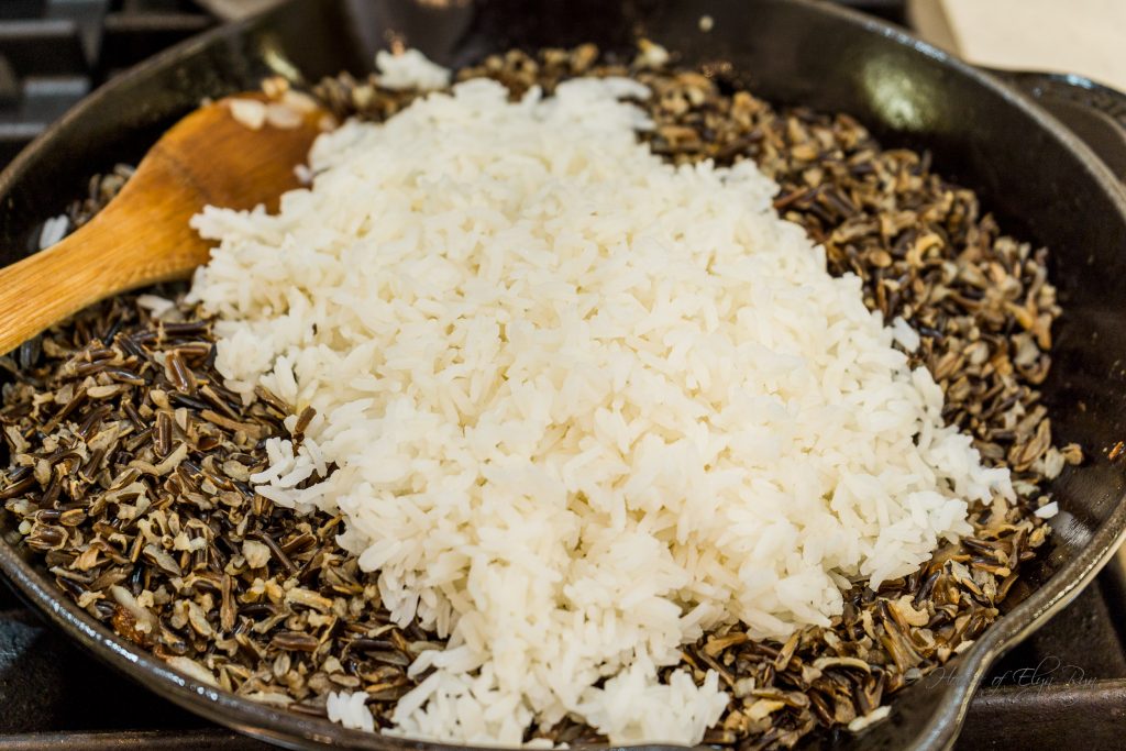 Making Cranberry Wild Rice