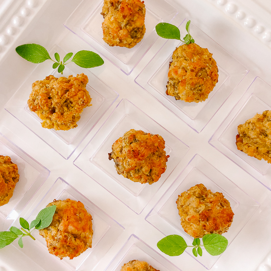 Cream Cheese Sausage Balls