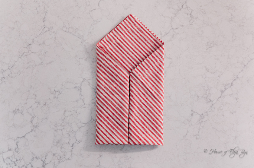 How to Fold Napkins into Envelopes