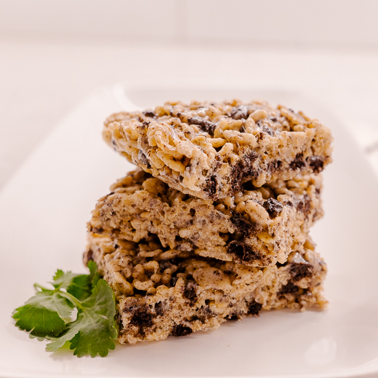 Oreo Rice Krispies Bars