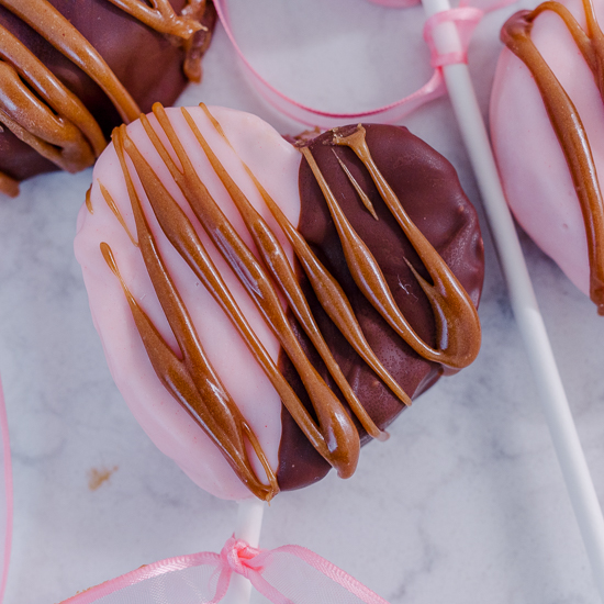 Peanut Butter Rice Krisipies Hearts