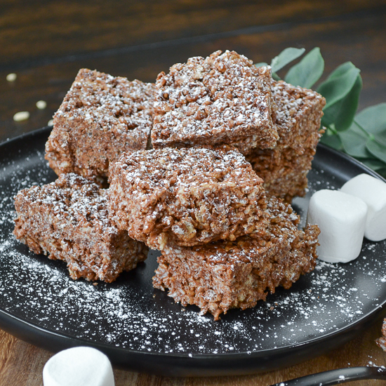 Nutella Rice Krispies Bars