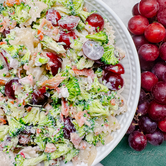 Broccoli Salad with Pasta