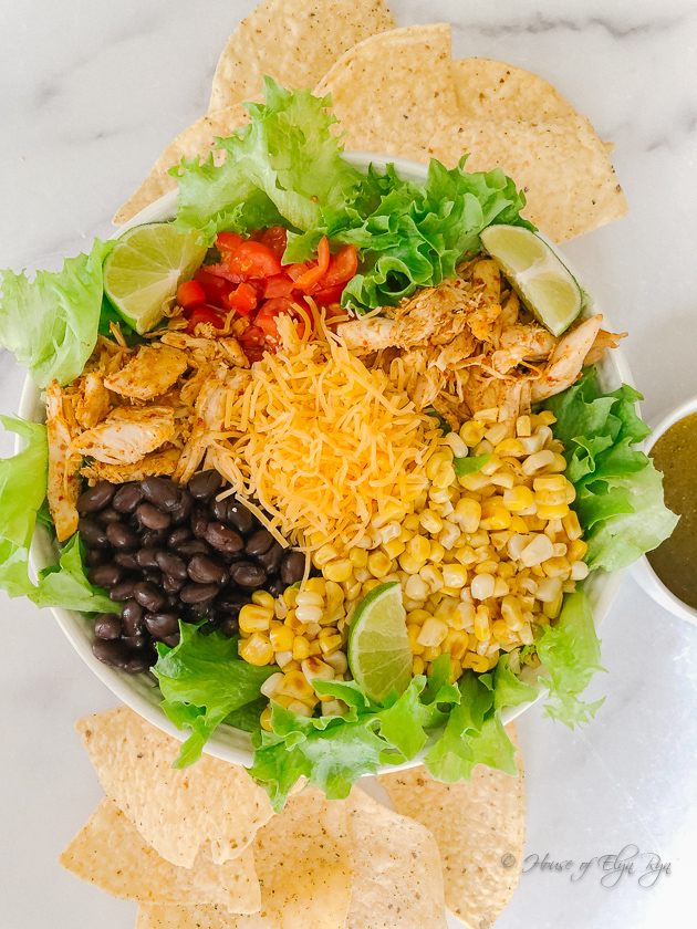 Honey Lime Salad with Chicken