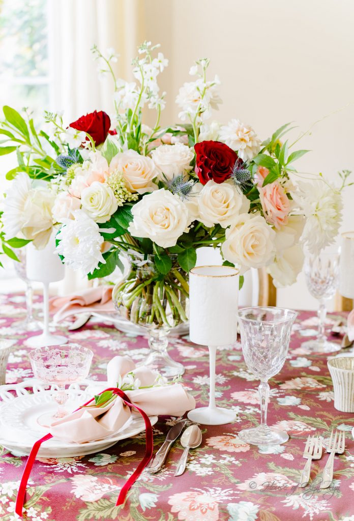 Romantic Thanksgiving Table