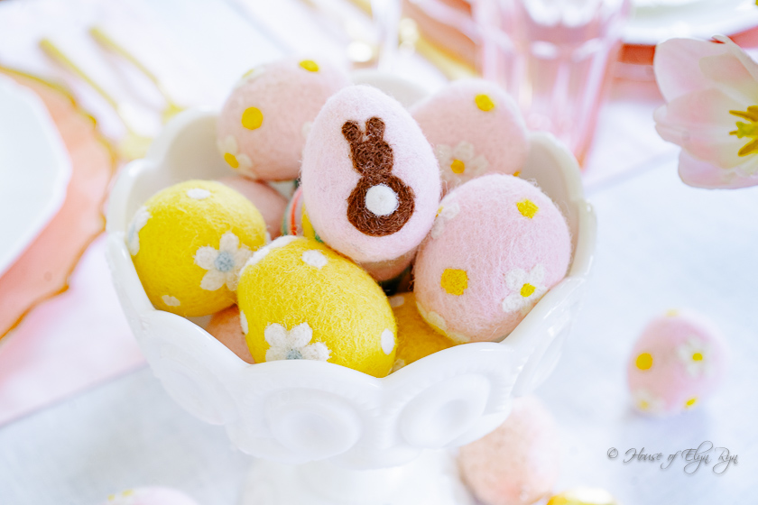 Pastel Easter Tablescape