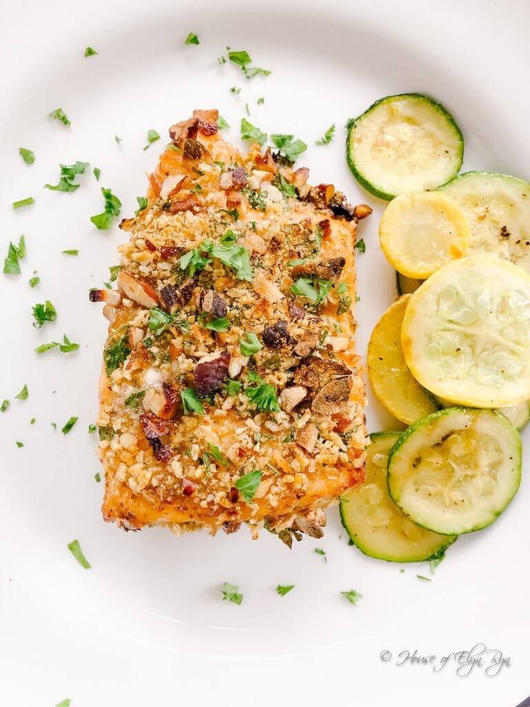 Honey-Mustard Baked Salmon