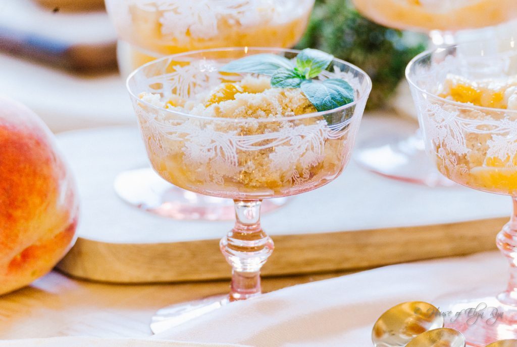 Peach Crumble