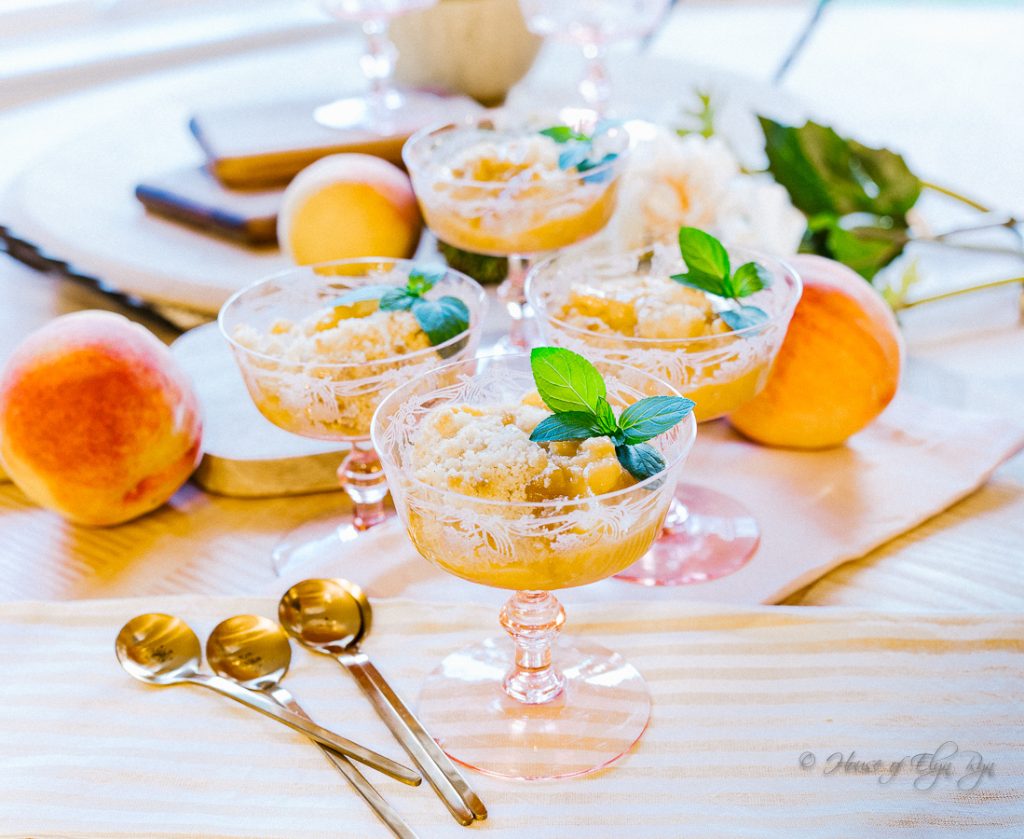 Peach Crumble
