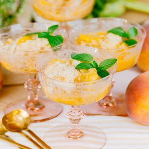 Peach Crumble