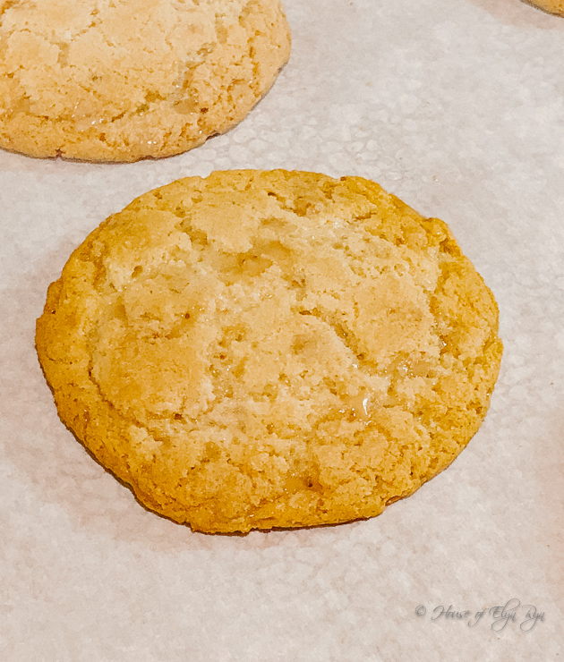 Chewy English Toffee Cookies
