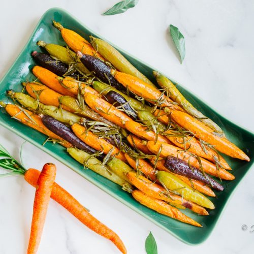 Roasted Carrots with Rosemary