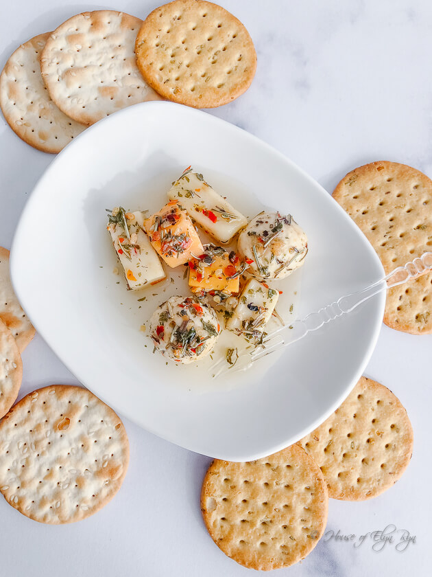 Marinated Cheese Appetizer