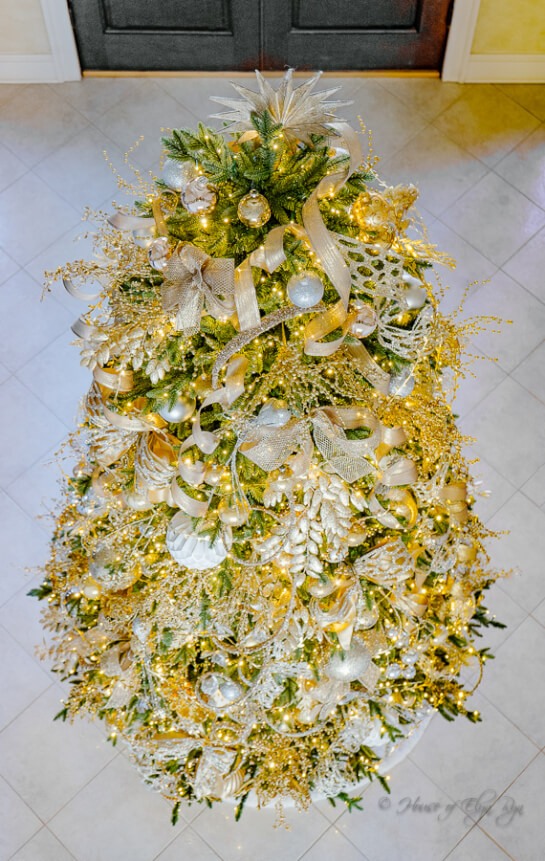 Glamorous Gold Christmas Tree