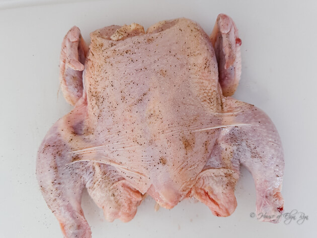 Spatchcock Roasted Chicken
