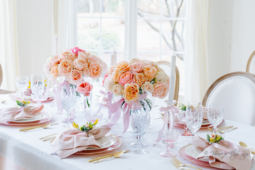 Pastel Table Setting