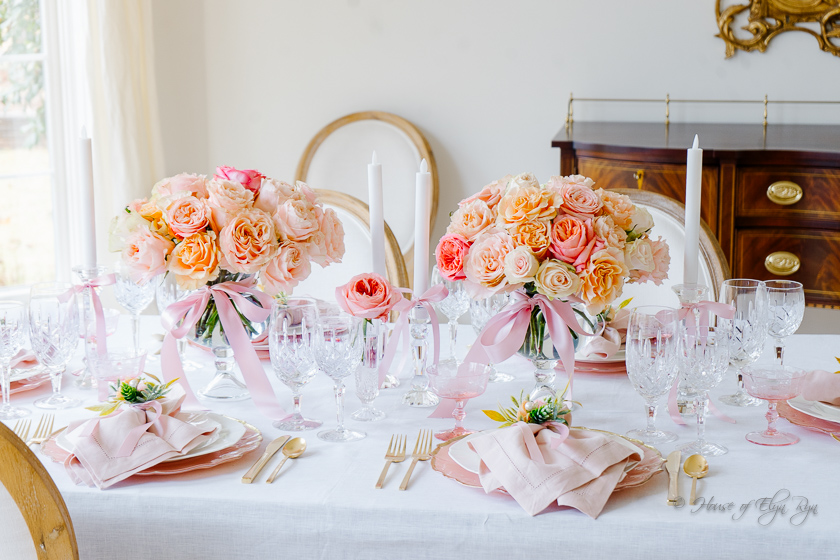 Pastel Table Setting