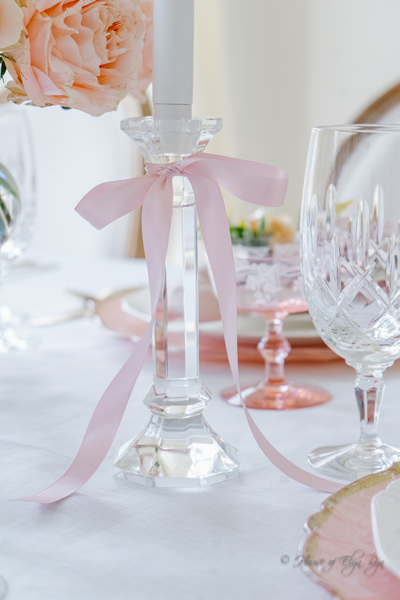 Pastel Table Setting