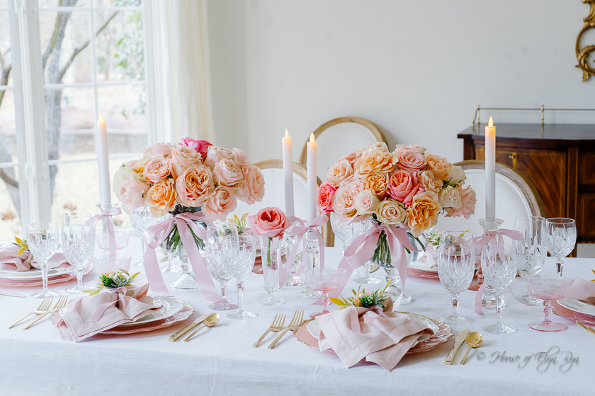 Pastel Table Setting