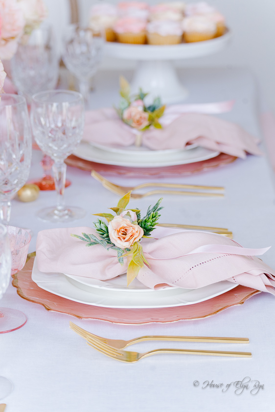 Pastel Table Setting