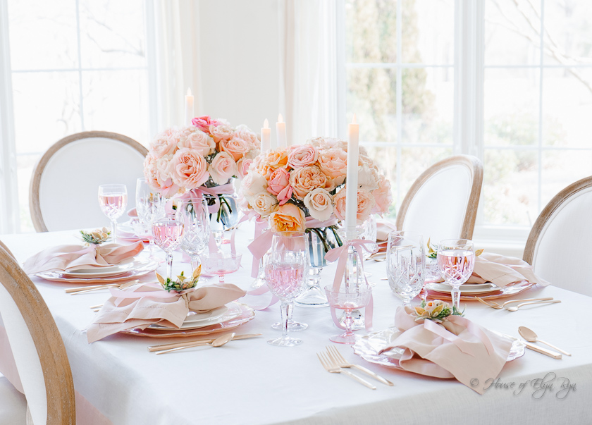 Pastel Table Setting