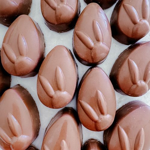 Peanut Butter Chocolate Eggs