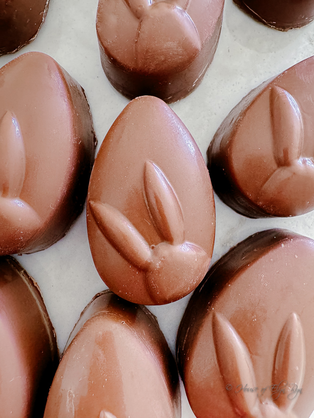 Peanut Butter Chocolate Eggs