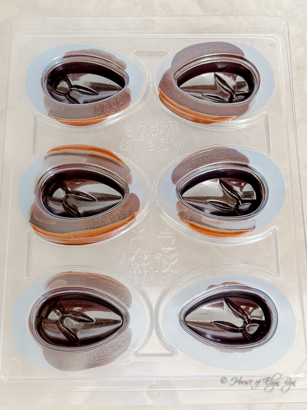 Peanut Butter Chocolate Eggs