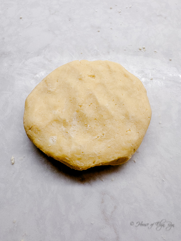 Dough Disk for Chilling