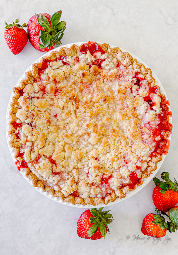 Baked Strawberry Pie