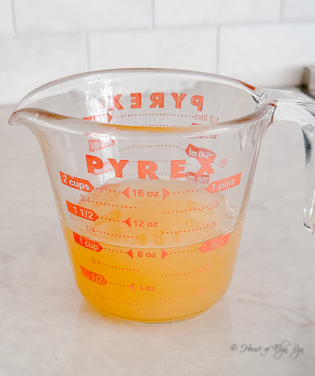One cup of cider