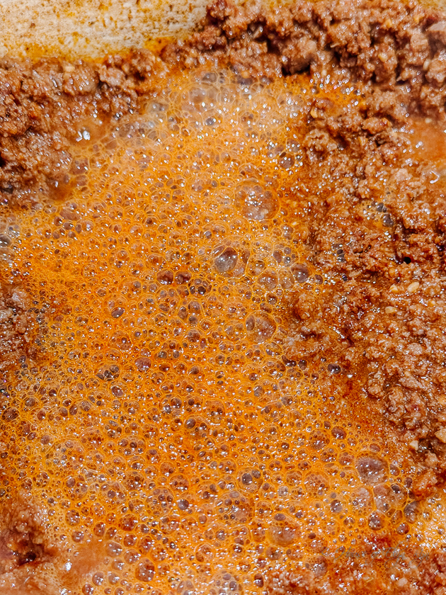 Foamy pilsner.