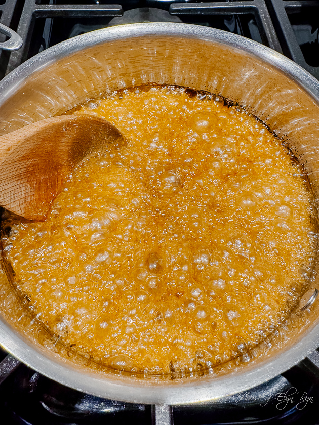 Easy stovetop caramel