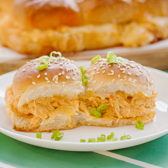 Buffalo Chicken Sliders
