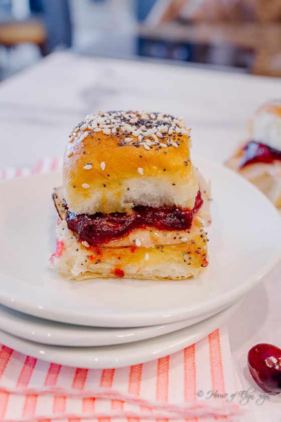 Cranberry Turkey Sliders